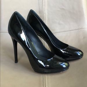 Brian Atwood Black Patent Pumps